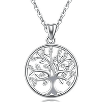 Thumbnail for pendentif arbre de vie argent