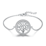 bracelet argent arbre de vie