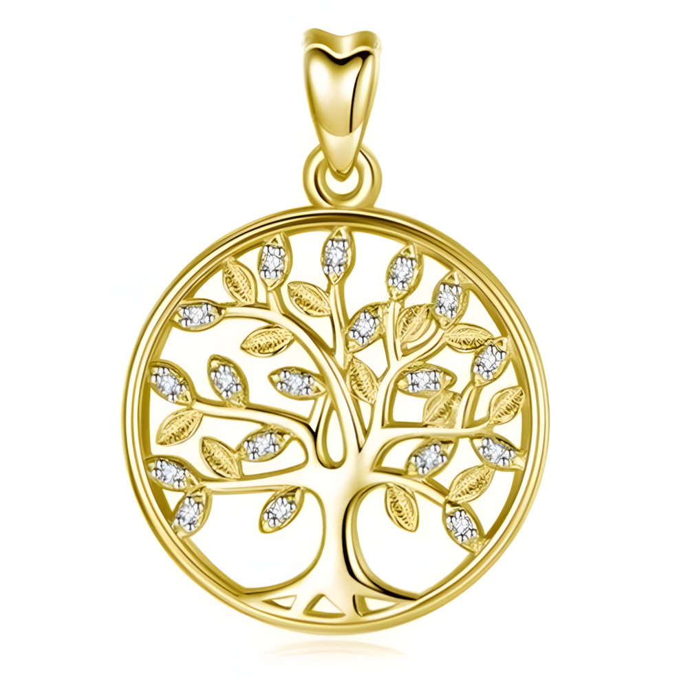 Collier Arbre de Vie <br> Or