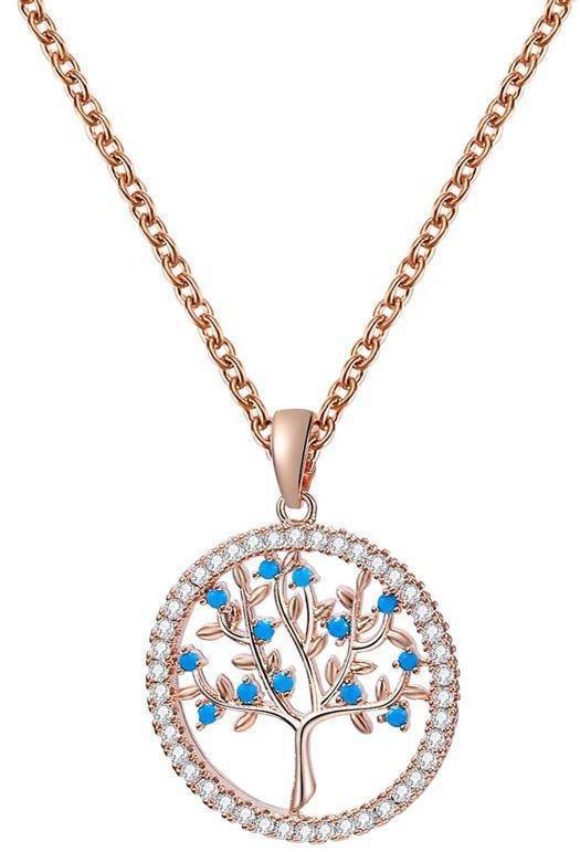 Collier Arbre de Vie Or Rose