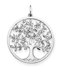 Thumbnail for pendentif arbre de vie plaqué argent