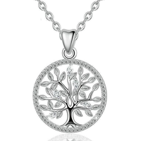 Thumbnail for Pendentif Arbre de Vie Argent