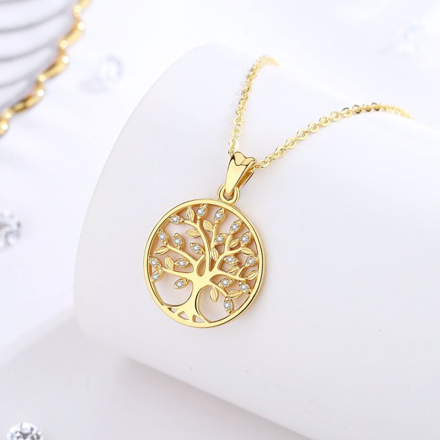 Collier Arbre de Vie Or Jaune