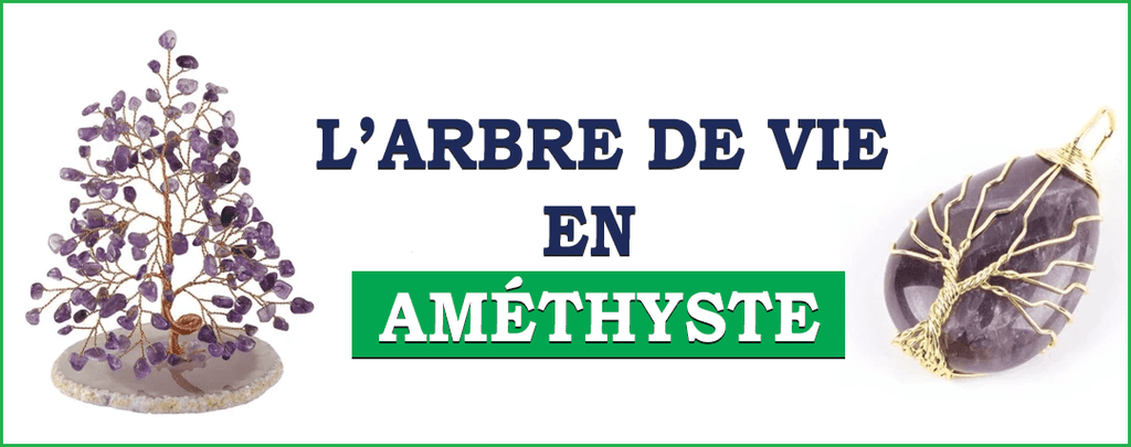 Que signifie un collier Arbre de Vie en Améthyste ?