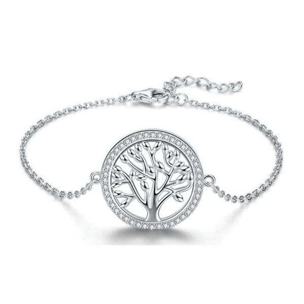 bracelet argent arbre de vie