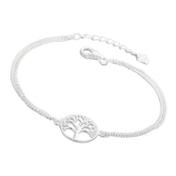 bracelet argent 925 arbre de vie