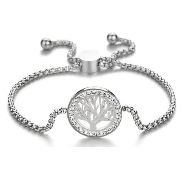 Bracelet Arbre de Vie Acier Inoxydable