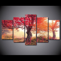 Thumbnail for tableau arbre de vie couleur sur fond noir