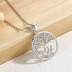 Pendentif Arbre de Vie <br> Argent Arbre Celtique