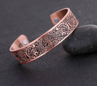Thumbnail for Bracelet Arbre de Vie Viking Cuivre Antique