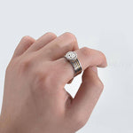 Bague Arbre de Vie Acier Inoxydable 