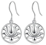 Boucles d'Oreilles Arbre de Vie Lotus