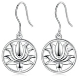 Boucles d'Oreilles Arbre de Vie Lotus