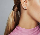 Boucles d'Oreilles Arbre de Vie Argentées plaquées