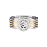 Bague Arbre de Vie Acier