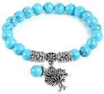 Bracelet Arbre de Vie Turquoise