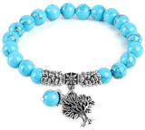 Bracelet Arbre de Vie Turquoise
