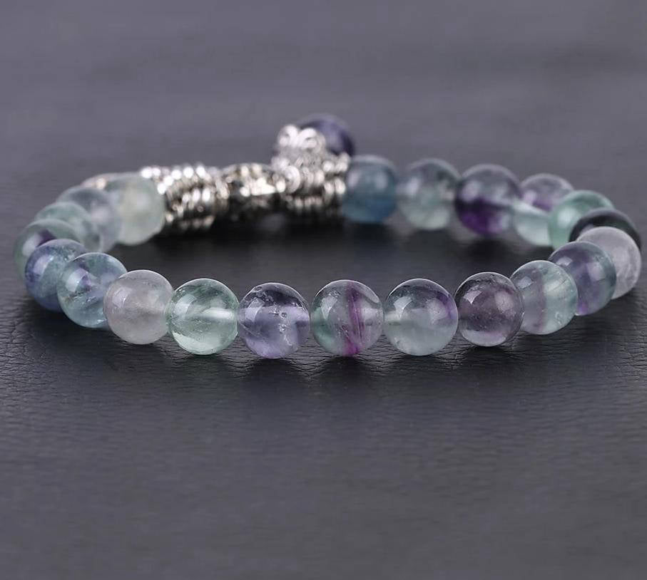 Bracelet Arbre de Vie <br> Fluorite