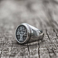 Thumbnail for Bague Arbre de Vie Acier inoxydable Nordique