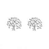 Boucle d'Oreille Arbre de Vie <br> Or et Argent