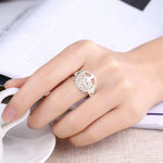Bague Arbre de Vie <br> Plaquée Argent
