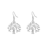 Boucles d'Oreilles Arbre de Vie Crochet
