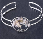 Bracelet Arbre de Vie <br> En pierre naturelle semi-précieuse