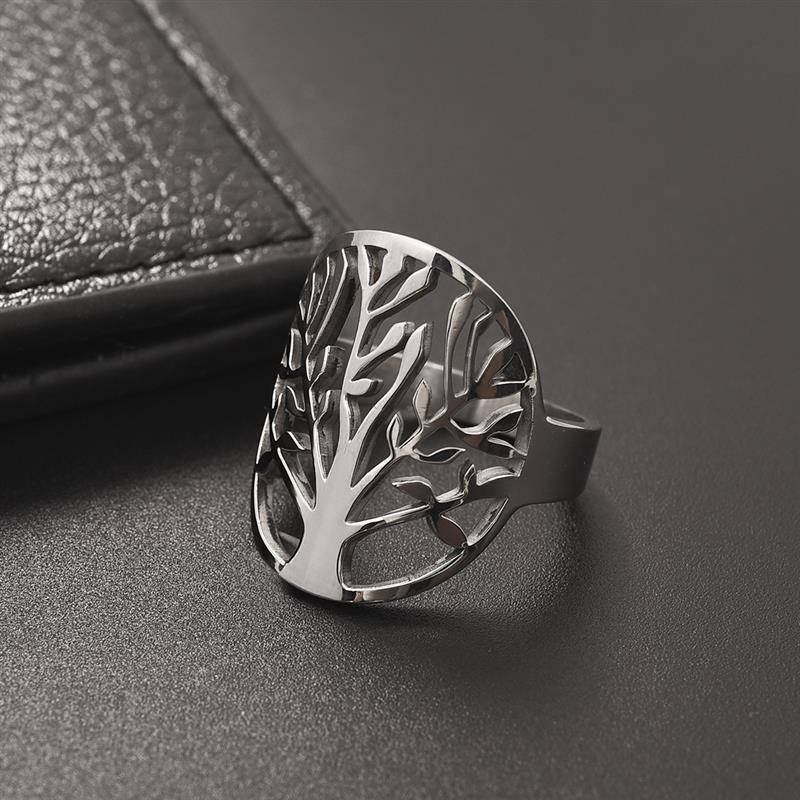 Bague Arbre de Vie Argentée