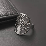 Bague Arbre de Vie Argentée