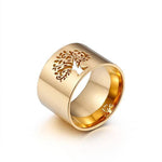 Bague Arbre de Vie Dorée