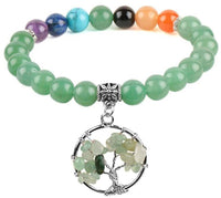 Thumbnail for Bracelet Arbre de Vie Chakras