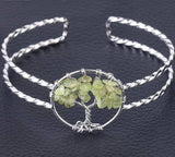 Bracelet Arbre de Vie <br> En pierre naturelle semi-précieuse