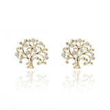 Boucles d'Oreilles Arbre de Vie Clip
