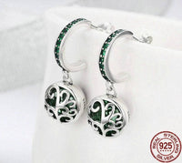 Thumbnail for Boucles d'Oreilles Arbre de Vie Espoir Argent 925