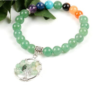 Thumbnail for Bracelet Arbre de Vie Aventurine 