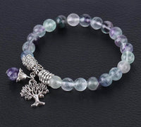 Thumbnail for Bracelet Arbre de Vie Violet