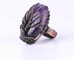Bague Arbre de Vie Améthyste