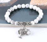 Bracelet Arbre de Vie blanc