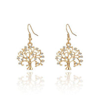 Thumbnail for Boucles d'Oreilles Arbre de Vie Or et Argent