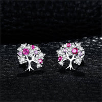 Thumbnail for Boucles d'Oreilles Arbre de Vie Argent 925