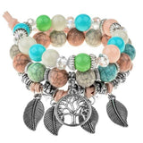 Bracelet Arbre de Vie Ethnique Coloré