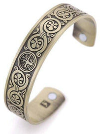 Thumbnail for Bracelet Arbre de Vie Viking Doré