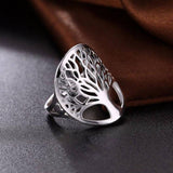 Bague Arbre de Vie <br> Argentée