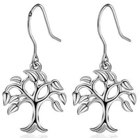 Thumbnail for Boucles d'Oreilles Arbre de Vie Fines