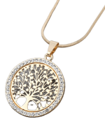 Pendentif Arbre de Vie doré