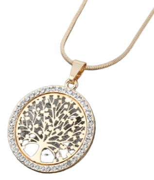 Pendentif Arbre de Vie doré