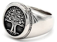 Thumbnail for Bague Arbre de Vie Yggdrasil