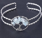Bracelet Arbre de Vie <br> En pierre naturelle semi-précieuse