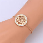 Bracelet Arbre de Vie <br> Doré