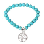 Bracelet Arbre de Vie Turquoise